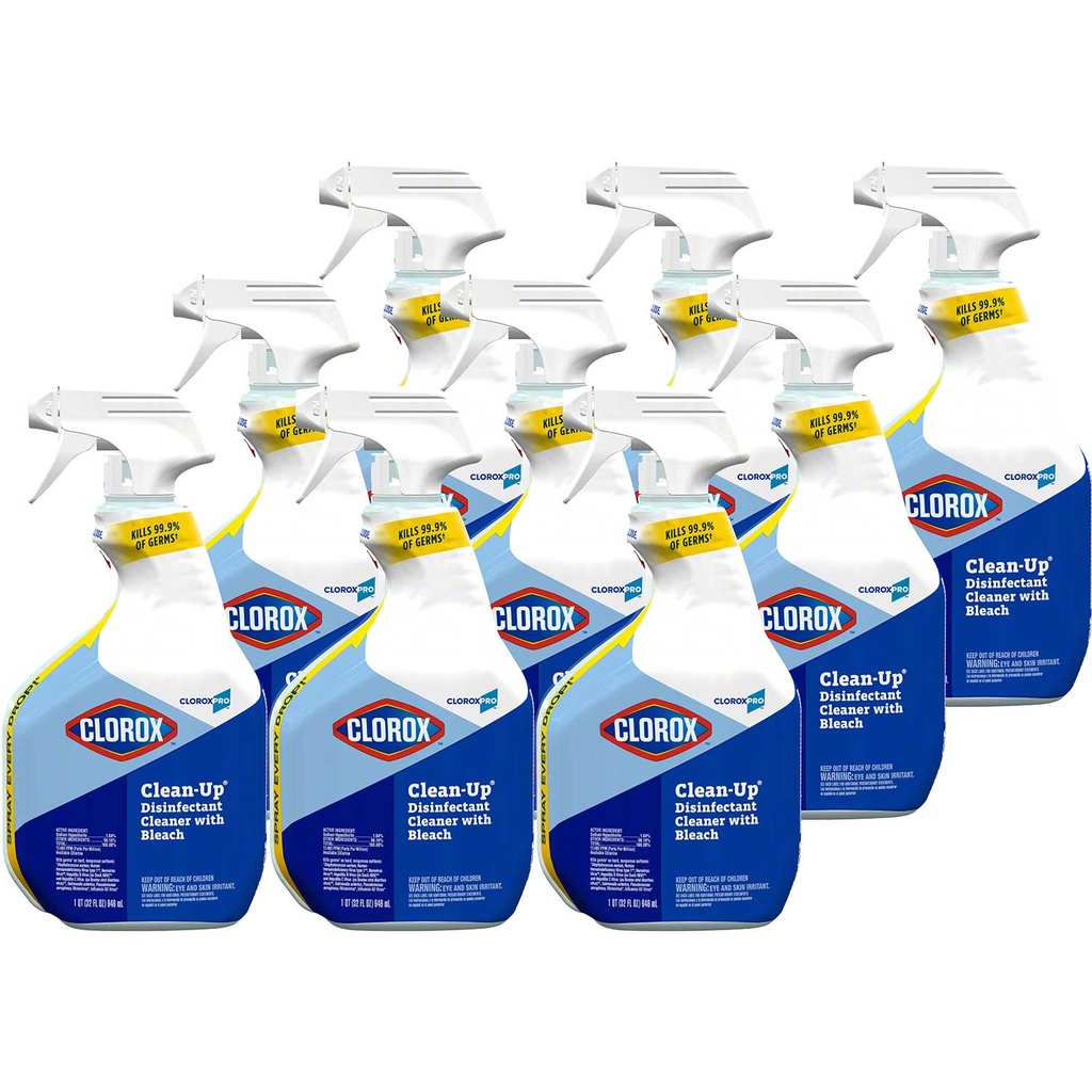 CloroxPro™ Clorox® Clean-Up® Disinfectant Cleaner w/Bleach - 32 oz. Image 5