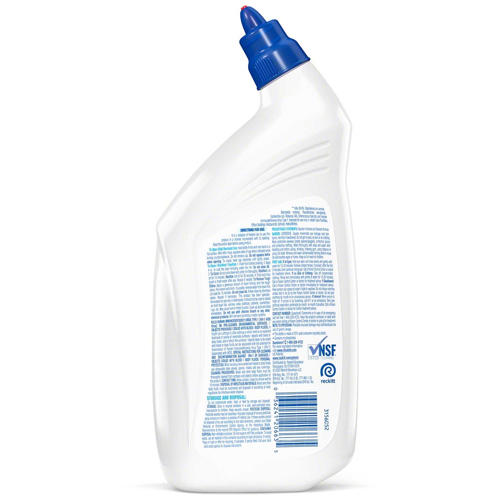 Professional Lysol® Complete Clean Power Toilet Bowl Cleaner - 32 oz. Image 3
