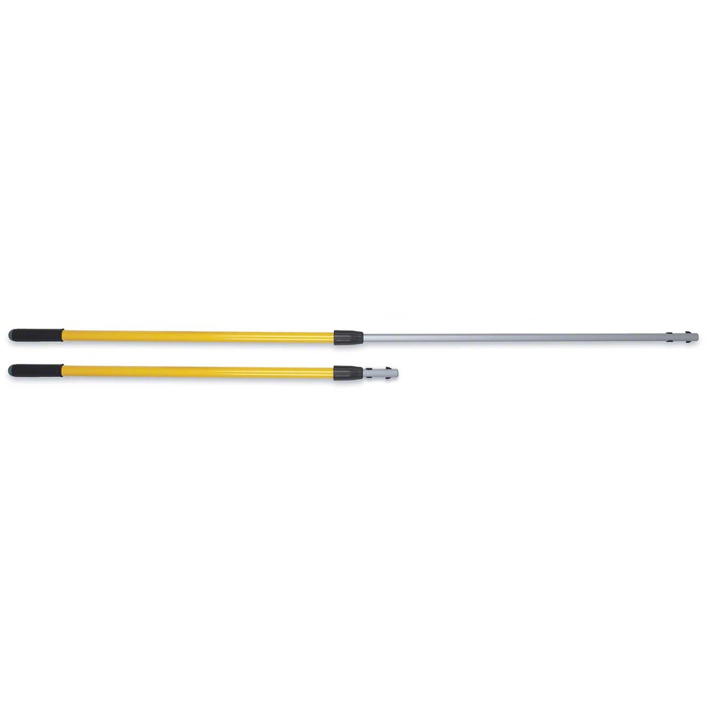 Rubbermaid® HYGEN™ Quick-Connect Handle - 48" - 72", Yellow Image 3