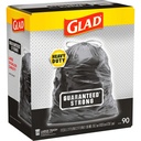 Glad® Guaranteed Strong Large Drawstring 30 Gal. Trash Bag - 90 ct. Box Image 2