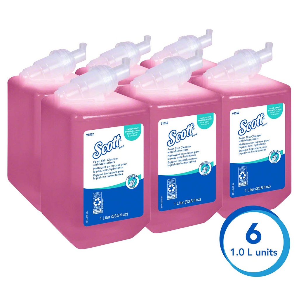 Scott® Pro Liquid Hand Soap w/Moisturizers - 1 L Image 2