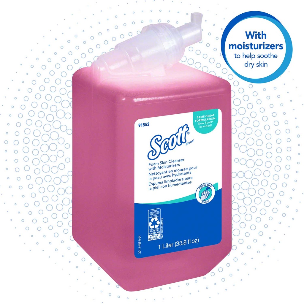 Scott® Pro Liquid Hand Soap w/Moisturizers - 1 L Image 3