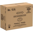 Dart® Vented Lid For 6/8/12 oz. Foam Cups & Containers - White Image 2