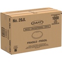 Dart® 20 oz. HIPS Plastic Vented Lid - Translucent Image 2