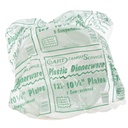 Dart® Famous Service® Impact Plastic Plate - 10 1/4", 3-Cmpt., White Image 3