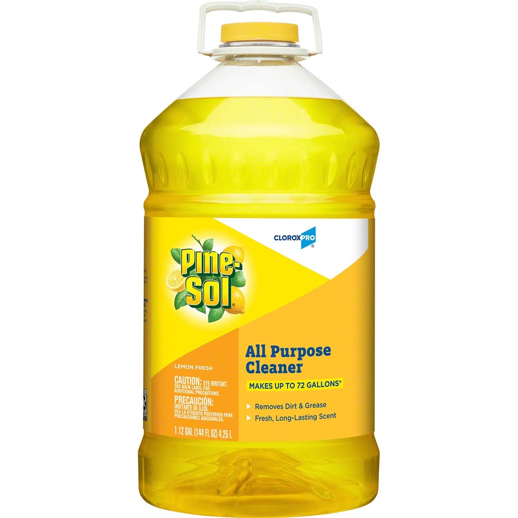 [ID-CLO-35419-CS] CloroxPro™ Pine-Sol® Multi-Surface Cleaner - 144 oz., Lemon Fresh