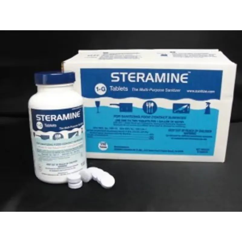 STERAMINE SANITIZER TABLETS
