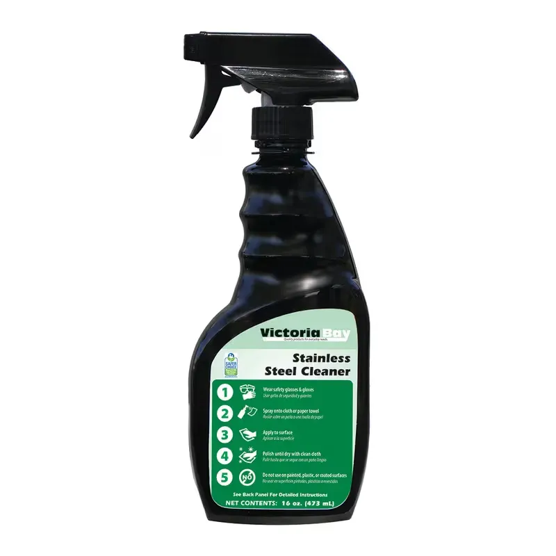 STAINLESS STEEL CLEANER 16oz 6/CS