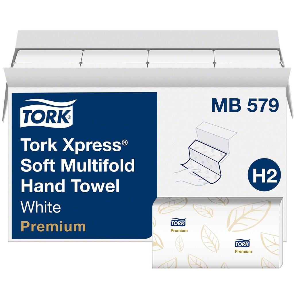 [ID-MB579-CS] TOWEL MULTIFOLD WHT