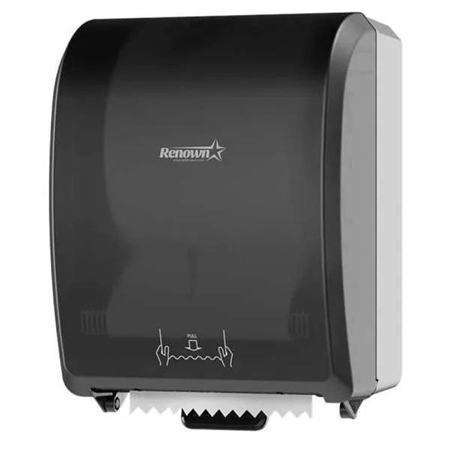 [HD-REN05173-EA] ROLL TOWEL DISPENSER MECHANIC HANDS-FREE BLACK SMOKE