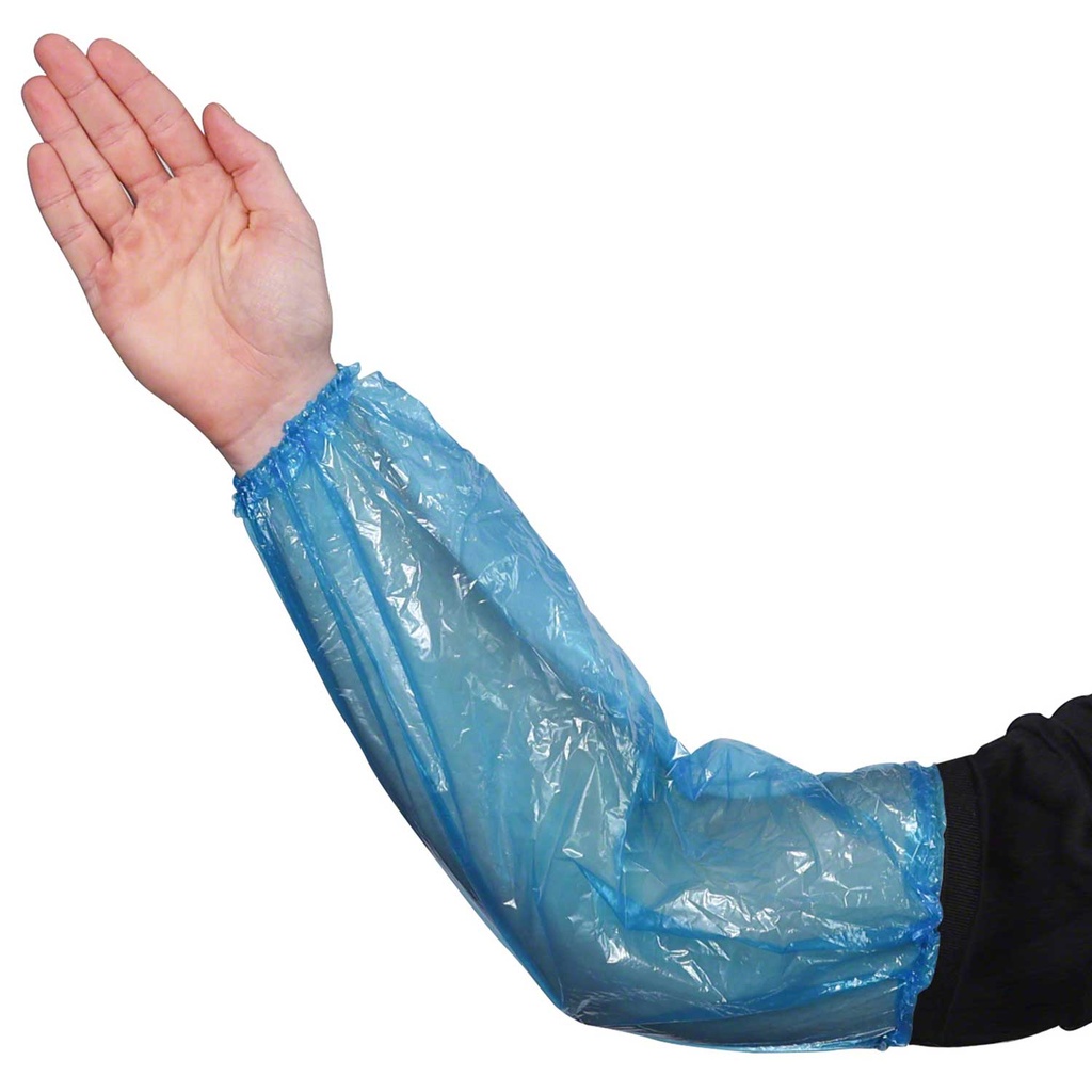 POLY SLEEVES BLUE 1MIL 18"