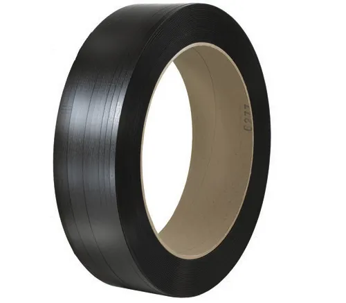 1/2" X 0.030'  BLK POLY STRAP