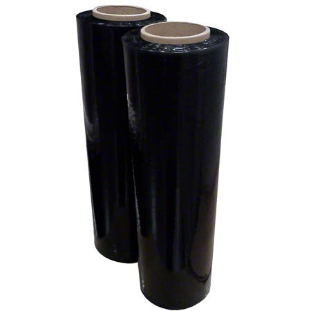 [WP-18-80BLK-CS] STRETCH FILM BLK18x1500 80GA