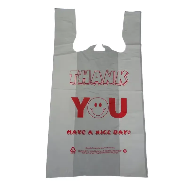 [ID-11075BAG-CS] 11.5x6.5x21 WHITE W/THANK YOU
