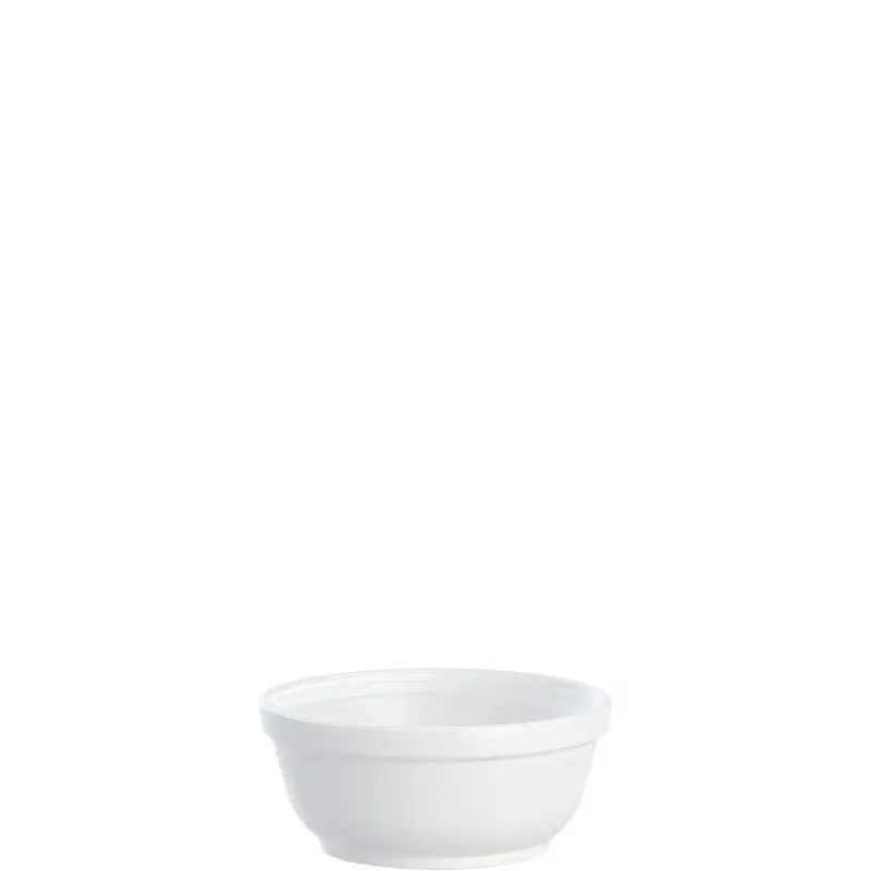 8OZ WHITE FOAM BOWL DART
