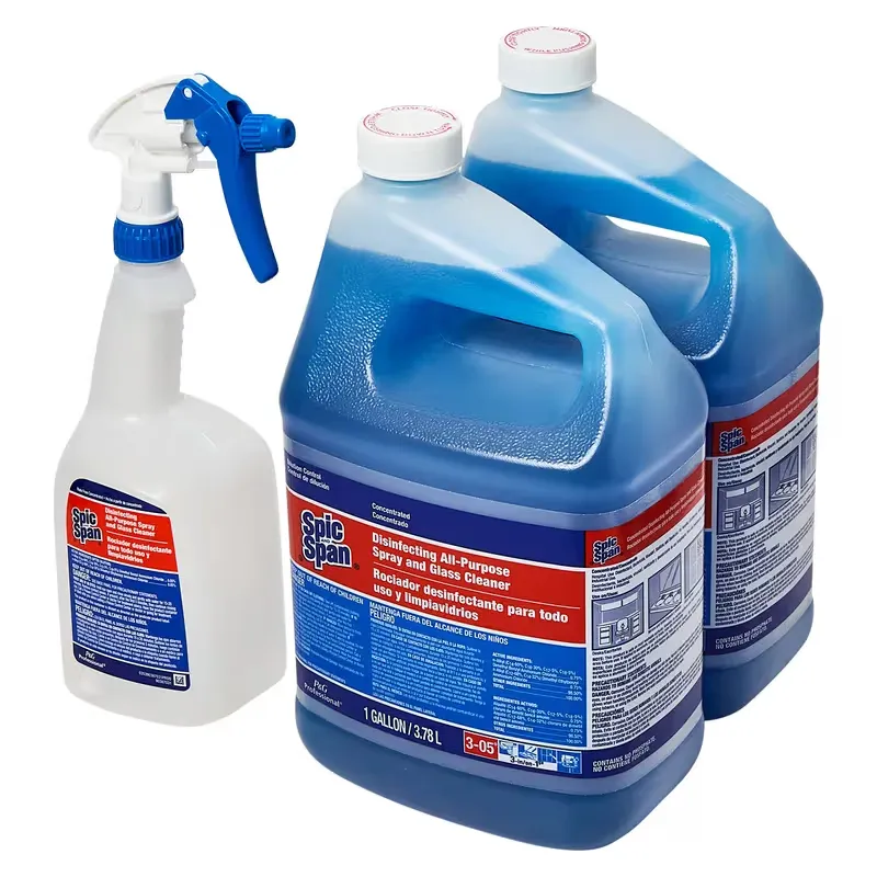 PG SPIC AND SPAN GLASS CLEANER AND MULTI-SURFACE DISINFECTANT CONCENTRATED CLOSED LOOP 2/1GAL