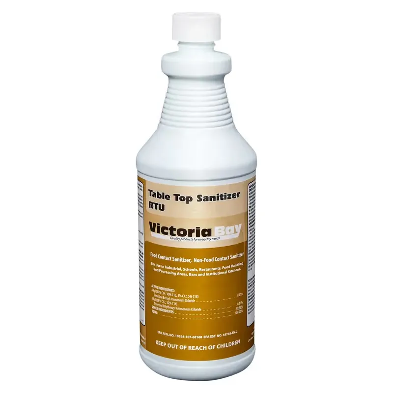 VB TABLE TOP SANITIZER (FOOD CONTACT) RTU 32OZ 12/CS