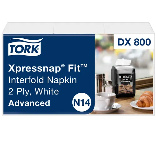DISPENSOR NAPKIN WHITE 2PLY