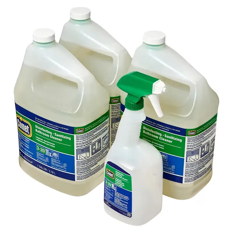 P&G COMET DISINFECTANT AND SANITIZING BATHROOM CLEANER CONCENTRATED CLOSED LOOP 3/1GAL