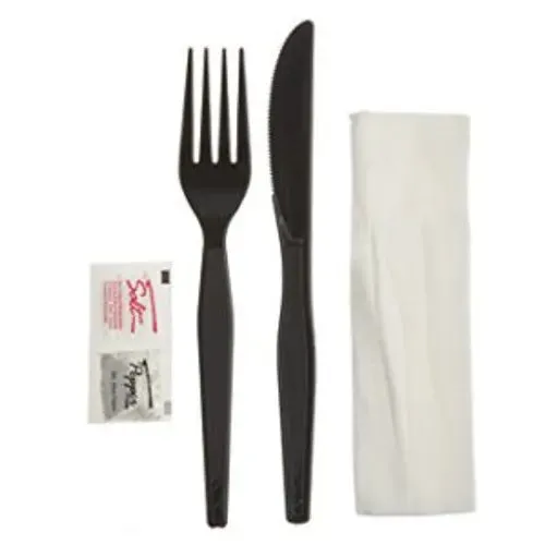 Plastic Cutlery Wrapped & Sets
