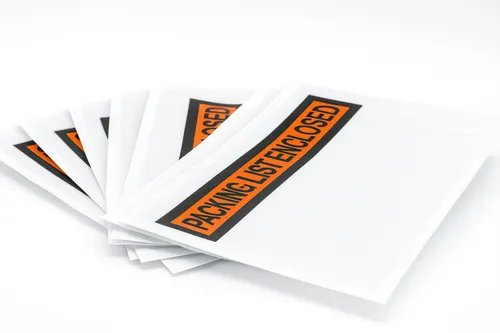 Packing List Envelope